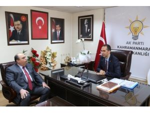 Kmtso Yönetimi AK Parti İl Başkanı Özdemir’e Tebrik Ziyareti