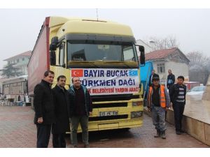 Bucak’tan Bayır Bucak Türkmenlerine Yardım Eli