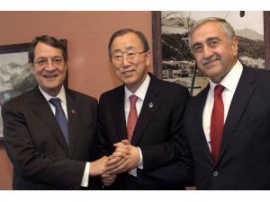 Davos'ta üçlü Kıbrıs zirvesi sona erdi