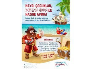 Forum Erzurum Sömestr Tatilini Korsan Hook İle Hazine Adası’nda Karşılıyor