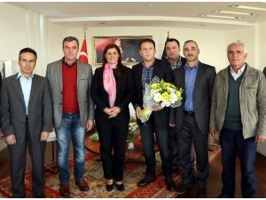 Karpuzlu CHP İlce Yönetiminden Çerçioğlu’na Ziyaret