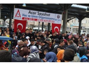 Başkan Akdoğan, Umre Yolcularını Kutsal Topraklara Uğurladı