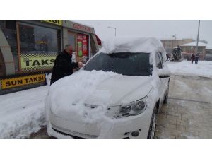 Erzincan’da Yoğun Kar Yağışı