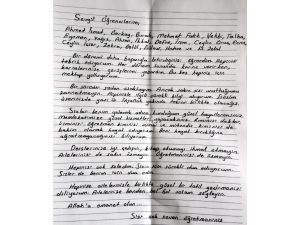 Tutuklu öğretmenin mektubu, öğrencilerini ağlattı