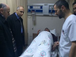 Vali Karahan, Trafik Kazalarında Yaralananları Ziyaret Etti