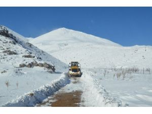Yeşilyurt’ta Karla Mücadele Çalışmaları Sürüyor