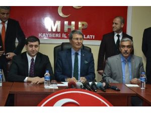 MHP Kayseri Milletvekili Yusuf Halaçoğlu: