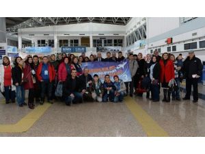 Erzurum Avrupa’ya Uçuyor Projesinin İlk Grubu İtalya’ya Gitti