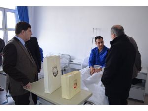 Bakan Ramazanoğlu, Sur’da yaralanan askerleri ziyaret etti