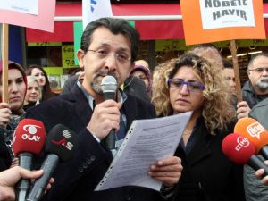 Bursa aile hekimlerinden Mersin’de sözleşmesi feshedilen meslektaşlarına destek