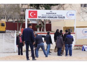 Suriye'den kaçan Türkmenler Yayladağı'nda