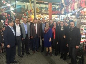 CHP’li Basmacı, Prof. Muammer Aksoy’u Memleketinde Andı
