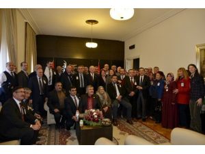 Kılıçdaroğlu Eskişehir’den Gelen Konukları Ağırladı