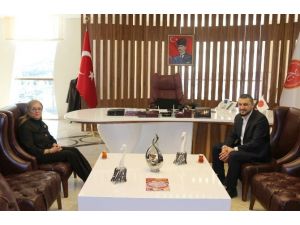 Milletvekili Mustafa Açıkgöz Rektör Kılıç’ı Ziyaret Etti