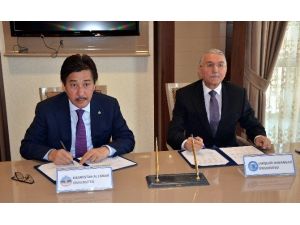 ESOGÜ İle Al-farabi Üniversitesi Arasında İşbirliği Protokolü İmzalandı