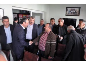 CHP Milletvekili Tümer belediye işçileriyle bir araya geldi