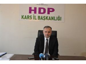 HDP Parti Sözcüsü Ve Kars Milletvekili Ayhan Bilgen Açıklamalarda Bulundu