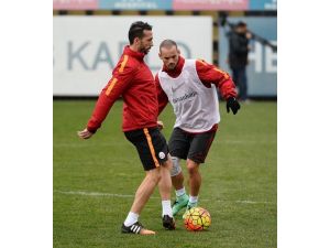 Galatasaray'da Torku Konyaspor maçı hazırlıkları sürüyor