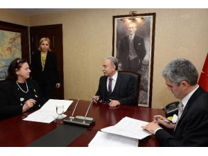 "Saniye-hüsamettin Özaltın Ortaokulu" İçin Protokol İmzalandı