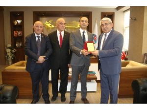 Belediyespor Yönetiminden Başkan Karaçanta’ya Ziyaret