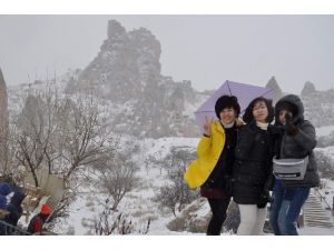 Kapadokya’yı Ocak Ayında 45 Bin Yerli Ve Yabancı Turist Ziyaret Etti