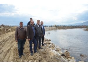 Büyük Menderes Nehri’nde Islah Çalışmaları Söke Ovası’nda Devam Ediyor