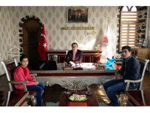 Ebru Keskiner Kaymakam Karagül’ü Ziyaret Etti