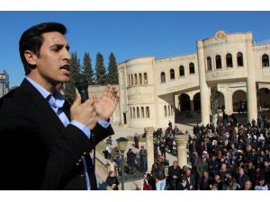Nusaybin'den Cizre'ye yürümek isteyen gruba müdahale