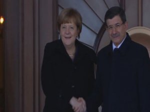 Angela Merkel Ankara'da