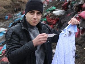 Türkmenler İçin Toplanan Yardımlar Çöpten Çıktı