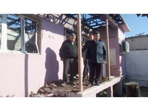Şen ailesinin yanan evini Köşk Belediyesi yapacak