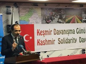 AK Parti Trabzon Milletvekili Balta, Keşmir Dayanışma Günü’nde Konuştu