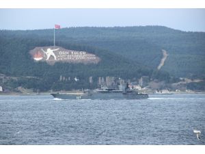 İki Rus Savaş Gemisi Çanakkale Boğazı’ndan Geçti