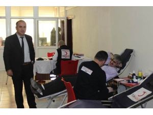 Beyşehir’de Hükümet Binasında Kan Bağışı Kampanyası