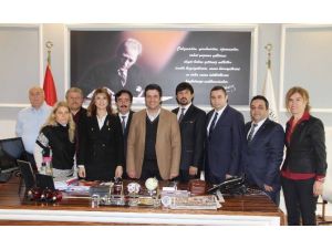 Mmo Başkanı Hamamcıoğlu’ndan Başkan Genç’e Ziyaret