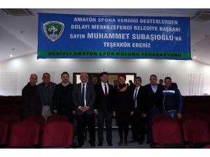 Başkan Subaşıoğlu’ndan Amatör Spor Kulüplerine Malzeme Desteği