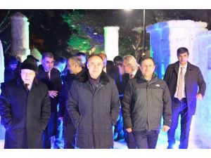 “Buz Ve Kar’dan Geleneksel Erzurum Kültür Sokağı” Açılışı Yapıldı