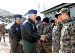 Hava Kuvvetleri Komutanı Ünal’dan, Suriye Sınırındaki Hawk Bataryası’na Ziyaret