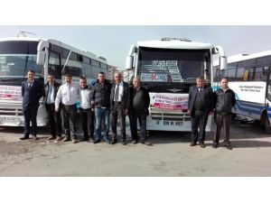 Ankara’da Minibüs Ve Otobüsçülerden Bayırbucak Türkmenleri’ne Yardım
