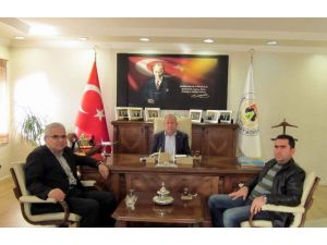 CHP İl Yönetimi Nevşehir Ticaret Borsasını Ziyaret Etti