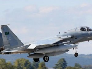 Suudi uçakları DAEŞ'i ilk kez vurdu