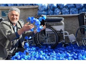 Engelliler İçin ABD Nüfusuna Yakın Mavi Kapak Topladılar