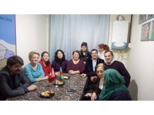 Eskişehirli Ülkücü Kadınlardan Azerbaycanlılar Derneği’ne Ziyaret