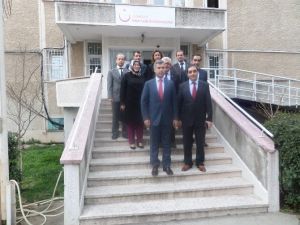 Vali Hamza Erkal Halk Sağlığı Müdürlüğünü Ziyaret Etti