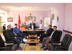 Emet Bor İşletme Müdürü Arslan, Başkan Çalışkan’ı Ziyaret Etti