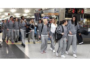 A Milli Kadın Basket takımı Romanya'ya gitti