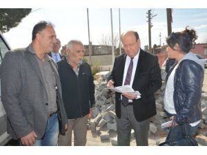 Başkan Özakcan, Yeni Yapılcak Park Alanlarını İnceledi