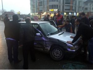 Bolu’da Trafik Kazası: 1 Yaralı
