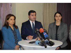 HDP Eş Genel Başkanı Demirtaş’tan Gündeme İlişkin Açıklama