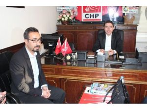 Eğitim-sen Şube Başkanı Kaya’dan CHP İl Başkanı Kiraz’a Ziyaret